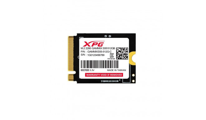 Adata SSD 512GB XPG GAMMIX S55 PCIe 4x4 5/3,8MB/s M2230