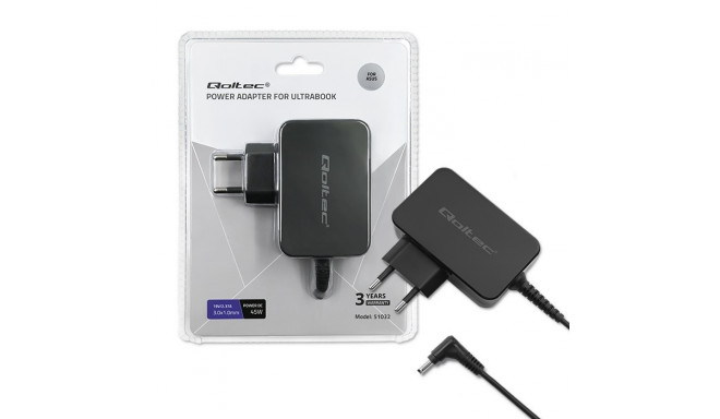 Asus 45W AC Adapter Charger for Ultrabook (19V 2.37A)
Product Specification