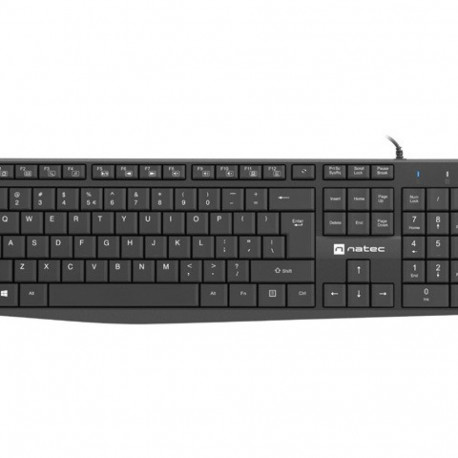 Keyboard Nautilus US slim black