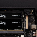 Kingston RAM DDR4 Fury Impact SODIMM 8GB (1x8GB)/3200 CL20