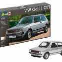 Plastic model VW Golf 1 gti