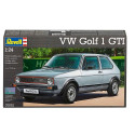 Plastic model VW Golf 1 gti