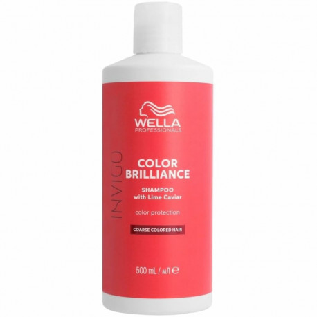 Colour Revitalizing Shampoo Wella Invigo Color Brilliance 500 ml Coloured Hair Thick hair