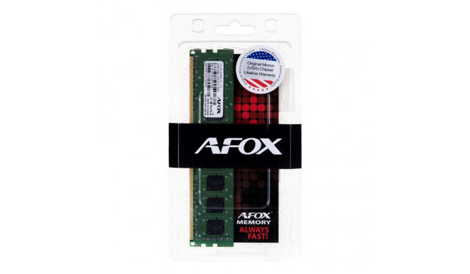 Afox RAM DDR3 1333 UDIMM CL9 8GB 