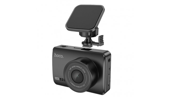 HOCO car camera with screen 2,45" 1080P/30fps DV2 black