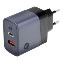 Forcell F-Energy Travel Charger with USB C and USB A sockets - 4A 45W with PD and Quick Charge 4.0 f