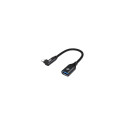 Conceptronic ABBY19B USB 3.2 Gen 2 90° angled to USB-A OTG Adapter