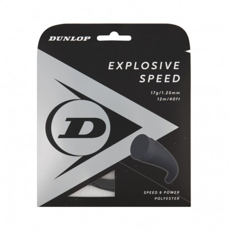 Strings for tennis racket DUNLOP EXPLOSIVE SPEED 17g/1,25mm 12m