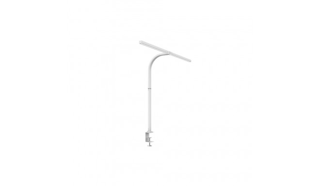 Valgusti UNILUX Strata, valge; integreeritud LED lamp 12W, klambriga, Max H-70cm/ metall