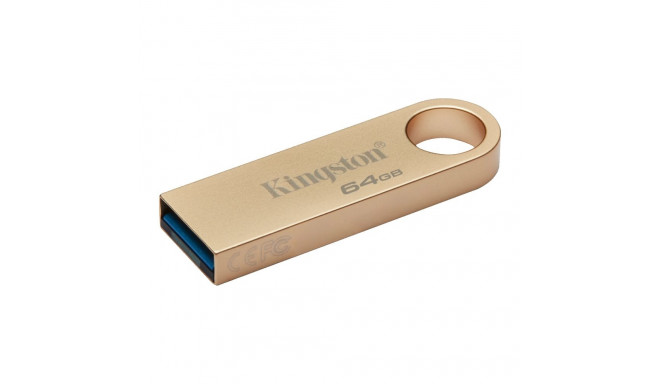 Kingston 64GB 220MB/s Metal USB 3.2 Gen 1 DataTraveler SE9 G3