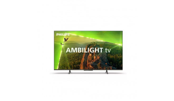 TV Set|PHILIPS|55"|4K/Smart|3840x2160|Wireless LAN|Bluetooth|Philips OS|Chrome|55PUS8118/12