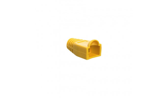 NETRACK 105-85 Netrack boot for RJ45 8p plug yellow (100 pcs.)