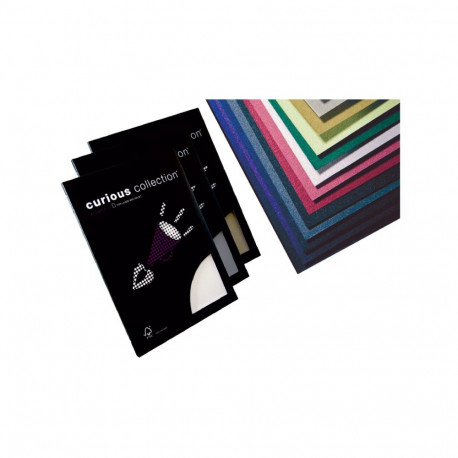 Dekoratiivpaber Curious Metallics A4/120gr, 50 lehte, ice silver 408166