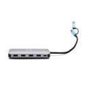 i-tec USB 3.0 / USB-C / Thunderbolt 3x Display Metal Nano Docking Station 2xHDMI 1x VGA LAN Czytnik 