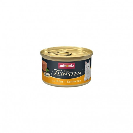 ANIMONDA Vom Feinsten Mousse Chicken and rabbit - wet cat food - 85g