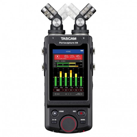 Tascam Portacapture X8 - kaasaskantav kõrglahutusega mitmerajaline salvesti