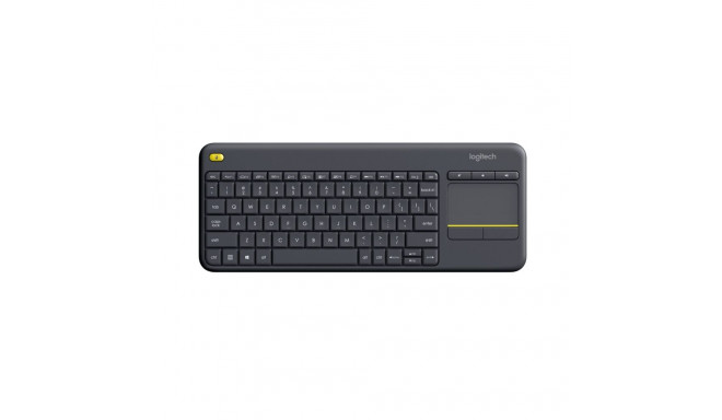 Logitech K400 Plus keyboard RF Wireless Dutch Black