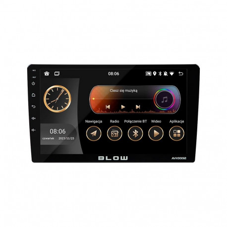 Radio BLOW AVH-9992 2DIN 9" Android/WiFi/GPS/CARPLAY