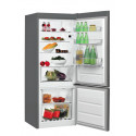INDESIT Refrigerator LI6 S1E X Energy efficiency class F, Free standing, Combi, Height 158.8 cm, Fri