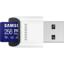 "CARD 256GB Samsung PRO Plus microSDXC 180MB/s + USB-Kartenleser"