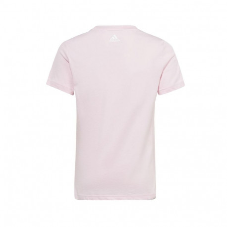 Essentials Linear Logo Cotton Slim Fit Tee Jr IC3152 (128cm)