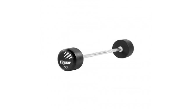 Barbell straight tiguar PU 50 kg TI-WPBPU050