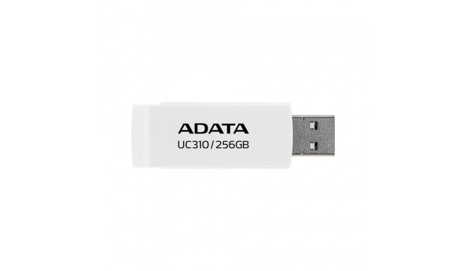 ADATA  MEMORY DRIVE FLASH USB3.2 256G/WHITE UC310-256G-RWH