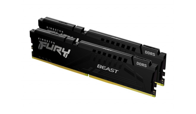 KINGSTON DDR5 64GB 5200MT/s CL38 FURY Beast Black Kit of 2