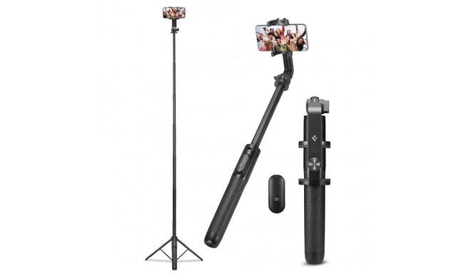 Spigen S560W Bluetooth selfie stick tripod black