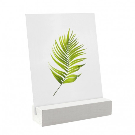 Puidust infoalus tasapinnale ECO 80°, 10cm - valge