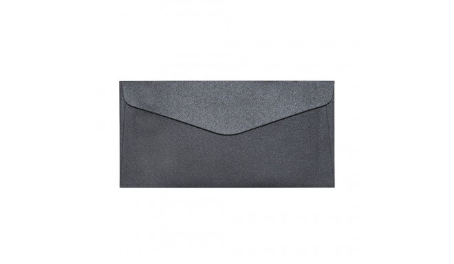 Metallik ümbrik Pearl Black DL - 10tk