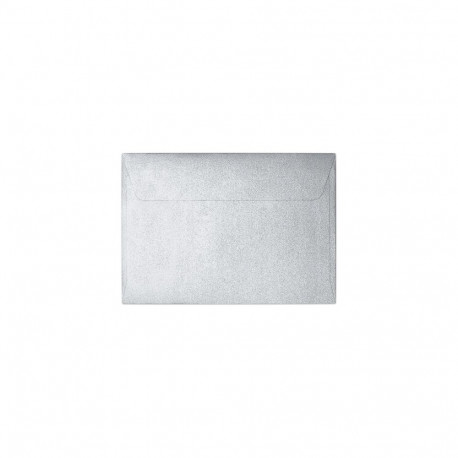 Metallik ümbrik Pearl Silver B7 - 10tk