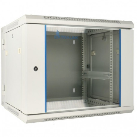 Wall cabinet rack 12U 600x600 gray two sections
