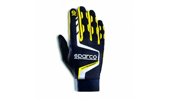 Gloves Sparco HYPERGRIP+ 9 Yellow/Black