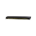 GEMBIRD NPP-C624-002 Gembird 19 patch panel 24 port 1U cat.6 with rear cable management, black