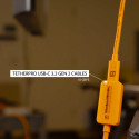 Tether Boost Pro USB-C Core Controller Extension Cable | Orange