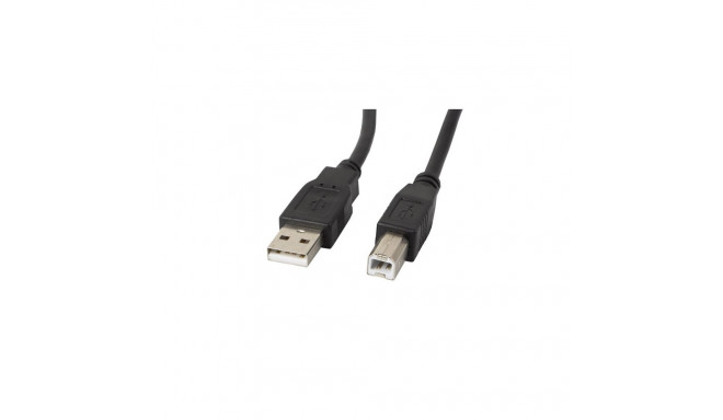 Lanberg kaabel USB-A (M) - USB-B (M) 2.0 1m, must