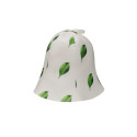 SAUNA HAT WITH LEAVES FLAMMIFERA