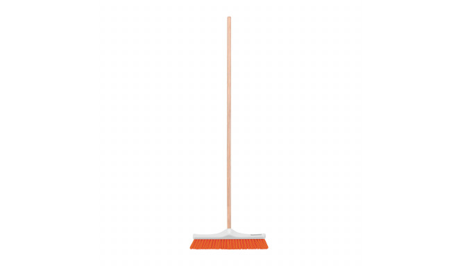 Cleaning brush 40cm with wooden handle 120cm Klintek® (6pcs)