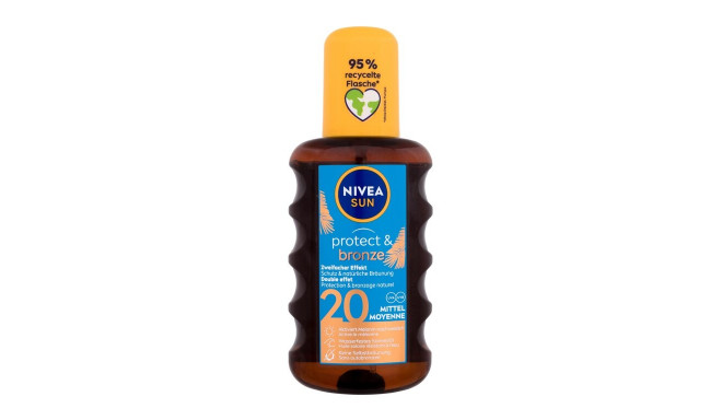 Nivea Sun Protect & Bronze Oil Spray SPF20 (200ml)