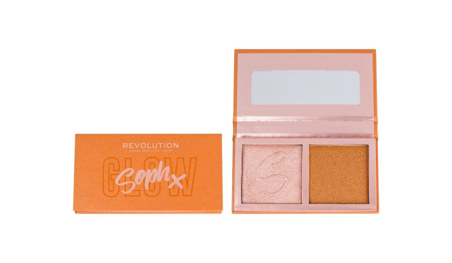 Makeup Revolution London Soph x Face Highlighter Duo (9ml) (Honey Glaze)