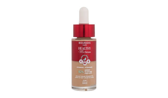 BOURJOIS Paris Healthy Mix Clean & Vegan Serum Foundation (30ml) (52W Vanilla)