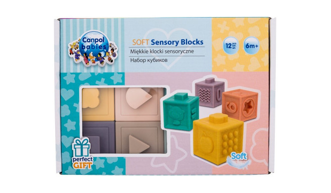 Canpol babies Sensory Soft Blocks (12ml)