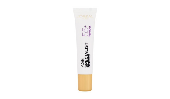 L'Oréal Paris Age Specialist 55+ Peptides & Caffeine Eye Cream (15ml)