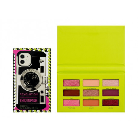 Makeup Revolution London Emily In Paris Camera Queen Eyeshadow Palette (6ml)
