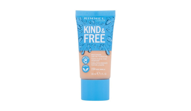 Rimmel London Kind & Free Skin Tint Foundation (30ml) (150 Rose Vanilla)