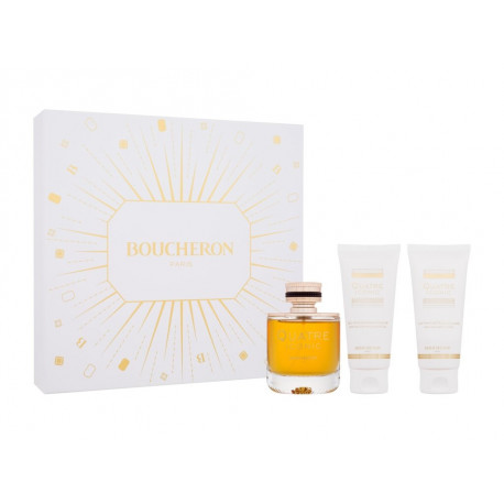 Boucheron Quatre Iconic Eau de Parfum (100ml) (Edp 100 ml + Body Lotion 100 ml + Shower Gel 100 ml)