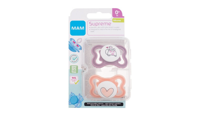 MAM Supreme Silicone Pacifier (2ml)