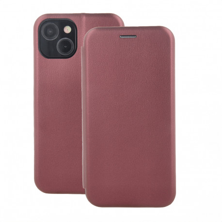 Smart Diva case for Samsung Galaxy S21 FE 5G burgundy