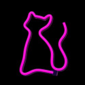 Neon LED Light CAT pink Bat + USB FLNEO4 Forever Light